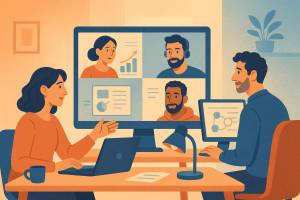 Estrategias para organizar equipos remotos que están en formación