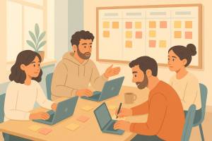 Técnicas sencillas para organizar el trabajo en equipos pequeños